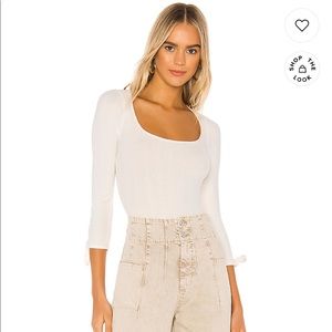 NWT Free People Move On Body Suit